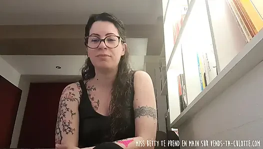 Vends-ta-culotte - Fransız dominatrix'in itaatkar adam için sert mastürbasyon talimatları