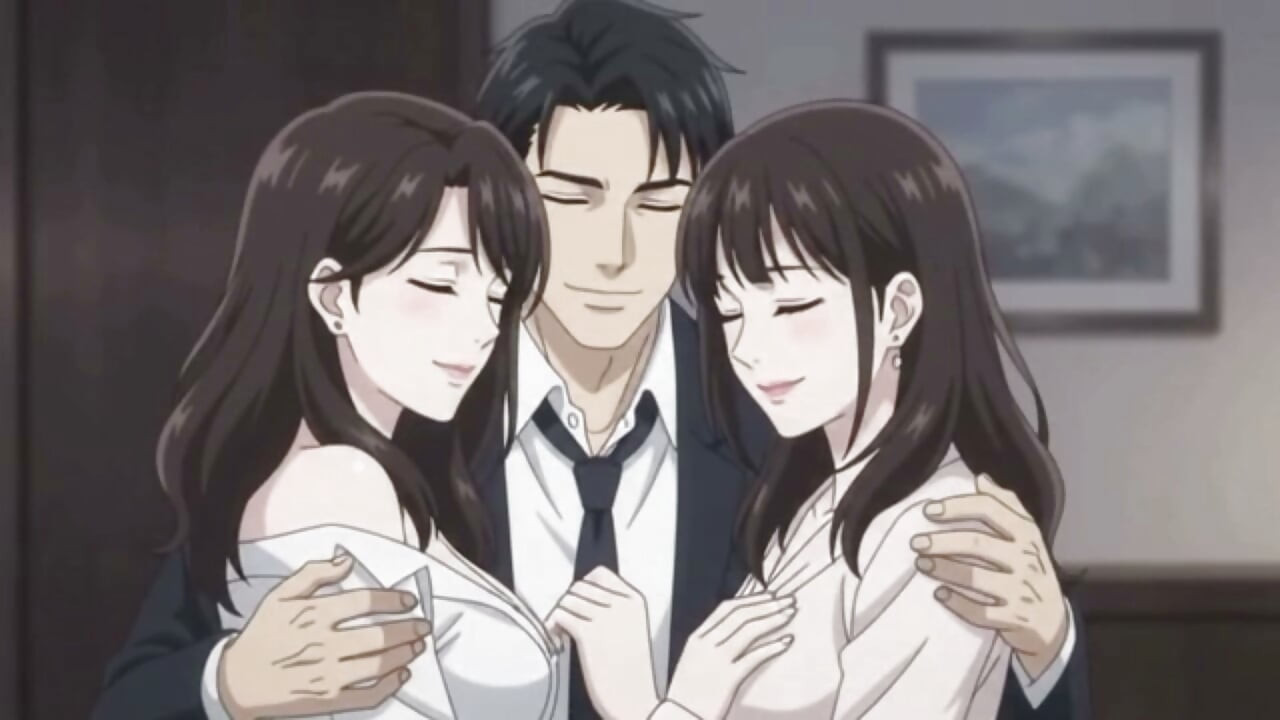 Boss's wife catch him with secretary and join them for threesome