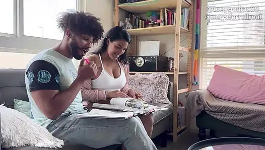 Maya, may i?: maya farrell oral seks