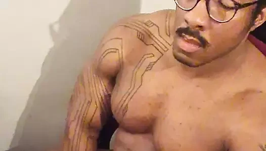 Büyük zenci yarağı boşalması