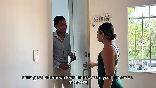 Ateşli avukat evde! Eski kocamın avukatını tüm mal varlığını saklaması için baştan çıkarıyorum