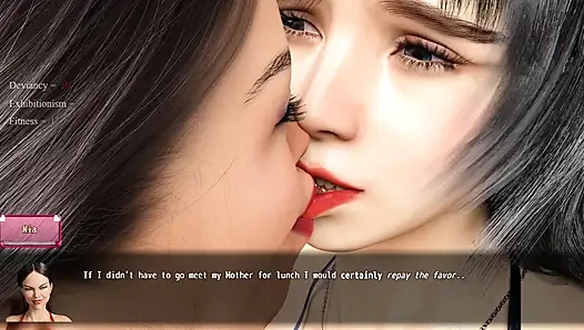 ЛИЗА: Лесбийский поцелуй в пляжном клубе, эпизод 33