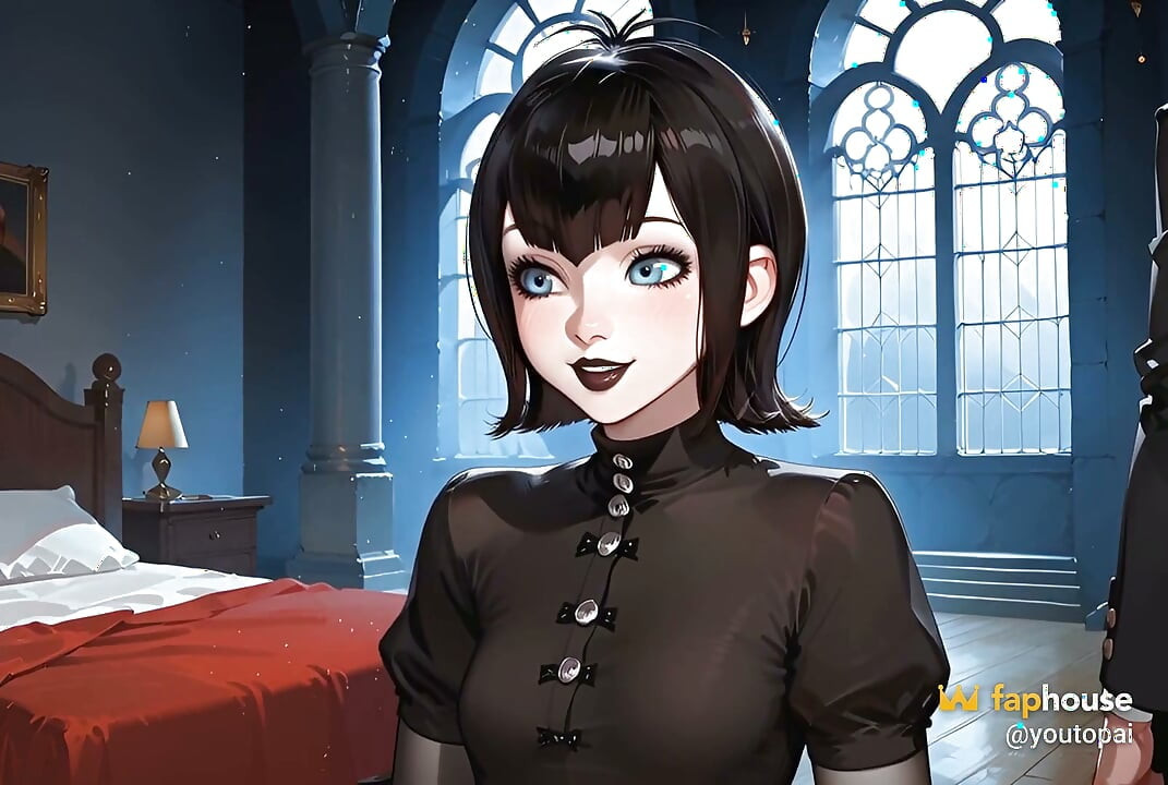 Mavis Dracula, Yapay Zeka Makyajında Orgazma Yoluna Çıkıyor Canavarlar Tatilde