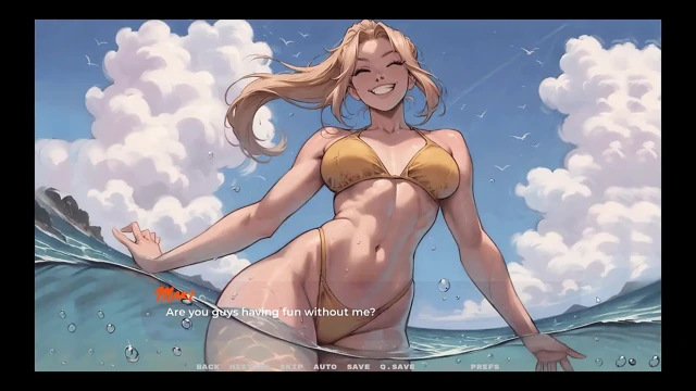 Yeni Kız Arkadaşım Tabu Hentai Oyunu Bölüm 26 Güzel Kız Kardeşler Plajda Üstü Çıplak Oluyor!