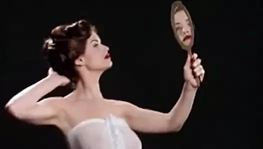 Kız olmaktan zevk alıyorum - retro glamour güzellik tease