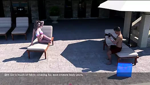 17. gün - ücretsiz - bölüm 4 - Sophia ve Dylan swimingpool'da fotoğraf çekimi yaptı