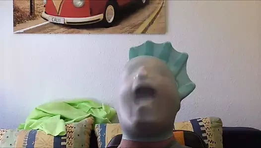 Silikon eldiven nefes oyunu