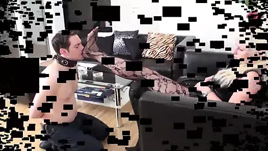 Bizarrlady jessica train ona ayak köle bobby