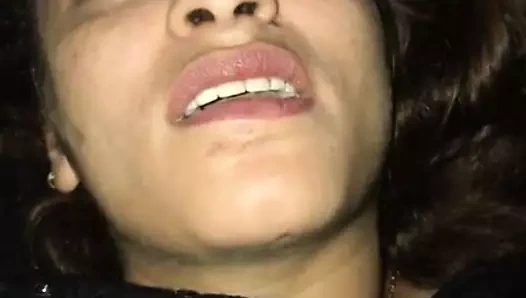 Karı ve koca, yakın çekim kedi lanet #1