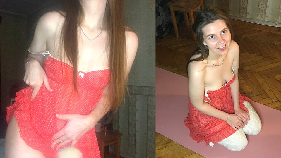Compilation - Backstage and Funny. Part 2 - Real Homemade Russian Porn Featuring a Beautiful MILF in a Dress - Lovessie