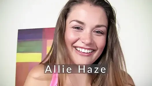 Allie Haze puslu ve sikiliyor!