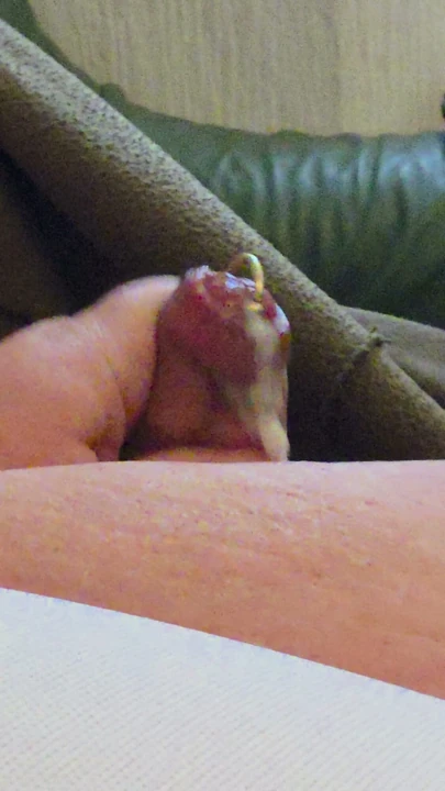 Cummings Pierced Cock
