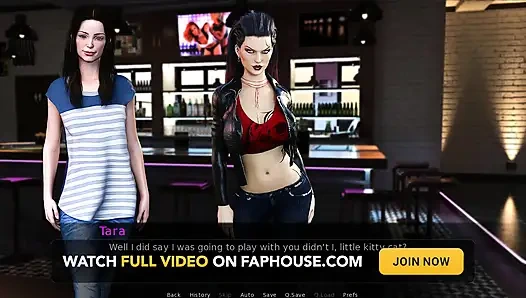 Yazın kaltak günleri: sürtük ve inek kız bir gece kulübüne giriyor-ep3