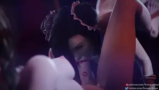 Tifa lockhart &amp; aerith - gizli malzeme