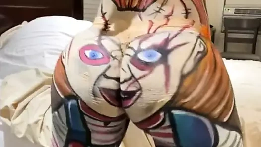 Siyah tıknaz göt twerk yapıyor