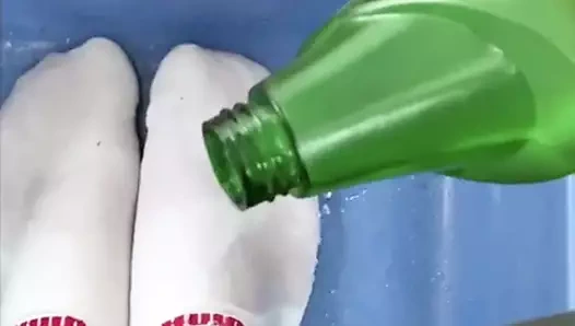 Pumalarımı ıslatma (cum yok)