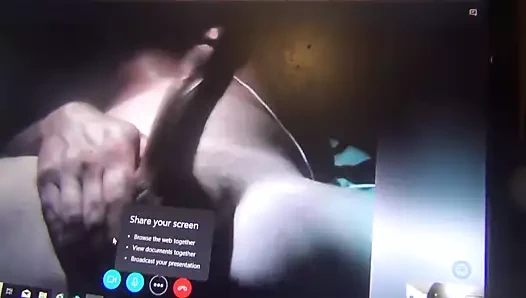 Web kamerasına boşalma