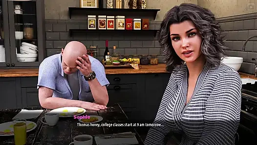 Sunvilleli orta yaşlı seksi kadınlar: kolejin ilk günü ve bundan nefret ediyorum bölüm 4