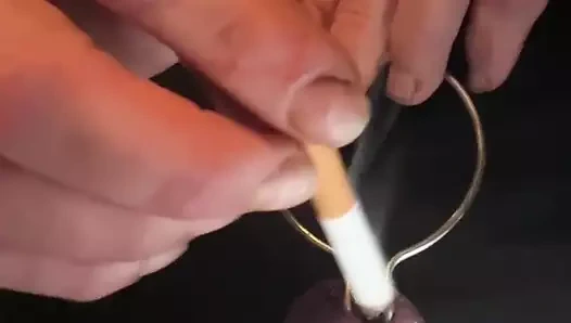 Sigaralı yarak kafası cesaret