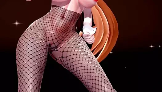 Mükemmel kalçalar, büyük göt, ateşli dans, tatlı ayartma