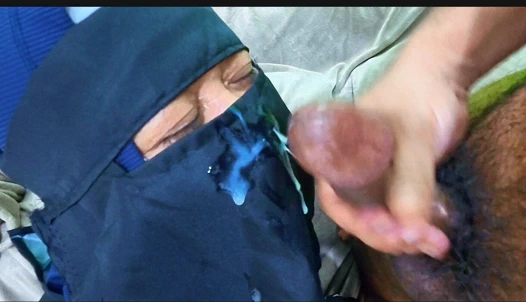 Tantangan pasangan muslim indo niqab untuk main game di depan istrinya yang lagi longgar dan dientot habis-habisan di berbagai p