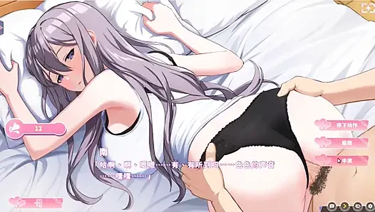 Hentai oyunu - mutluluk çift kişilik oda - zarif gümüş orta yaşlı seksi kadın kovboy kızı sallıyor, sert domaltarak inliyor - serbest mod