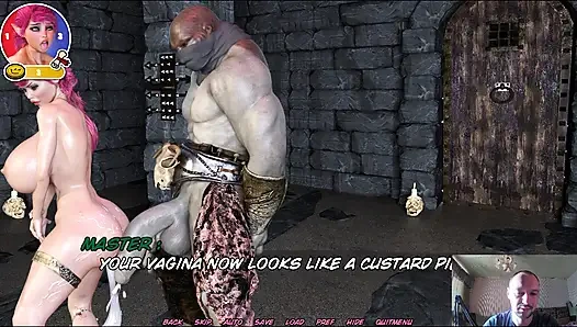 Büyük bir yarakla sikiliyor