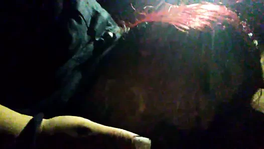 Latina emme bbc at the sürücü içinde