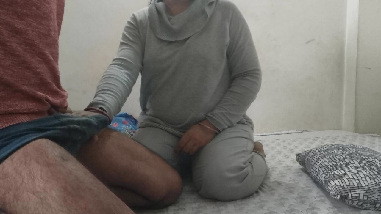 Yenge ve kocası ön ayakla.