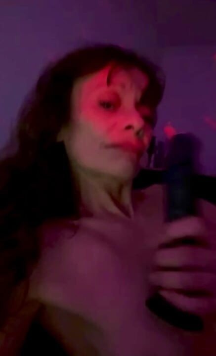 Excited woman