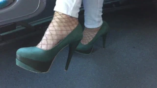 Benim plato topuklu bayanım