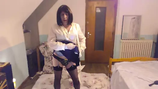 denisse seule le soir