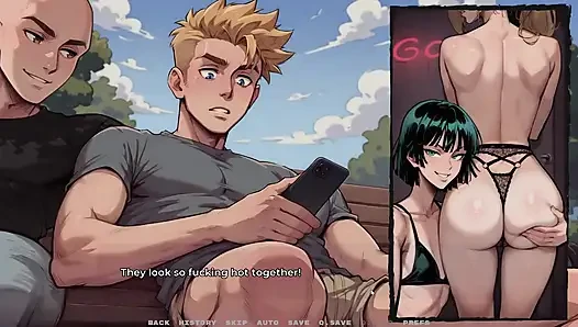 Yeni kız arkadaşım [ Tabu Hentai Oyunu ] Bölüm 50 Cuckold en iyi arkadaşım kız arkadaşının poposunu gösteriyor!