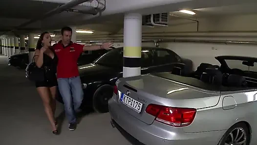 Arabada partiden sonra seks