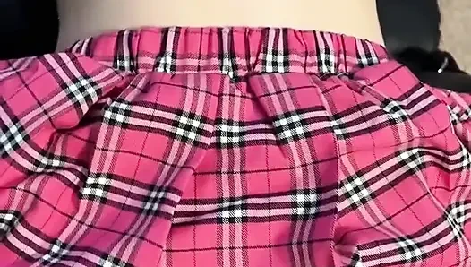 Pembe ponpon kız bakış açısı