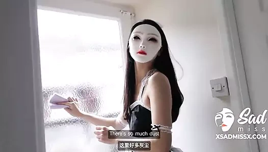 Asyalı çinli bir kadın tarafından dölleniyor!