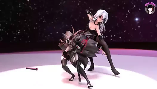 Mutluluğu ikiye katla (3 boyutlu hentai)