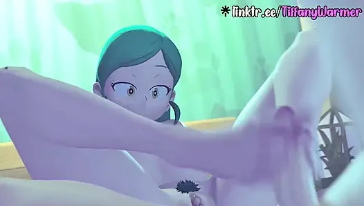Deku ragdoll'un sıkı amını dolduruyor