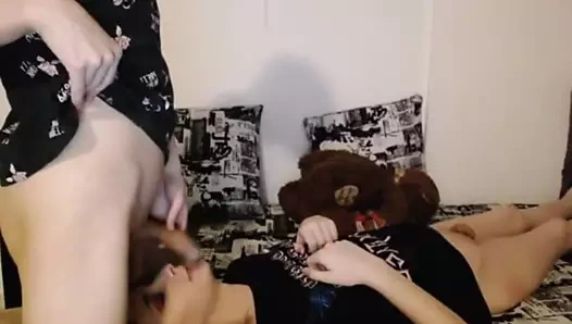 Jenny ve alice içinde 69 sonra Jenny wanks kadar boşalmak