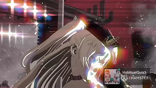 Mmd r18 azulene toplu ıslak kabarcıklı kutup dans parti kamu 3d hentai