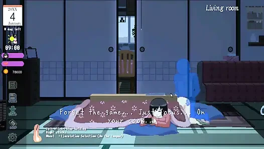 Hentai oyunu - büyük memeli büyük göğüsler ve kalın götlü hatun kışın sert seks sahnesi