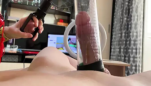 Femdom milking stepson cock orgasm control .