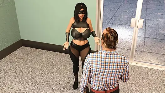 Ateşli evli kadın: büyük memeli ve tombul götlü süper kahraman orta yaşlı seksi kadın 3. sezon bölüm 16