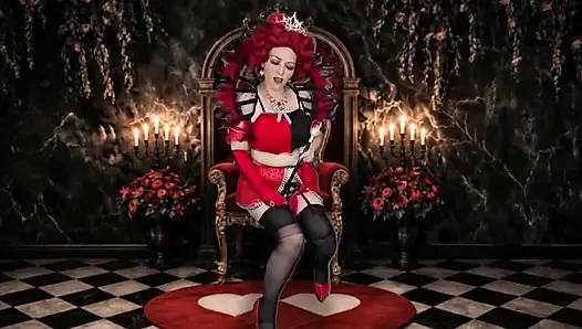 Kraliçenin fetiş baskısına itaat et