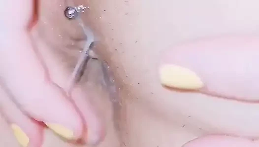 Kirli sürtük eş parmaklar kedi