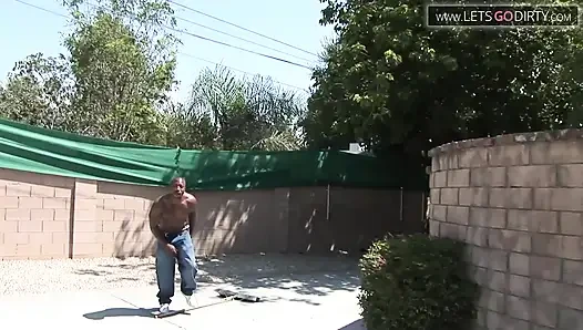 Siyah yarak eski karısının amını parçalıyor