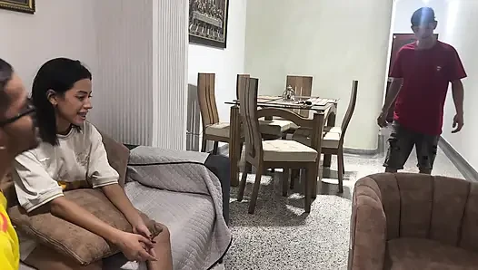 En iyi arkadaşım Kolombiya - Portekiz maçında bahsi kaybettikten sonra azgın karısını sert sikerken kıskançlığıyla üzgün