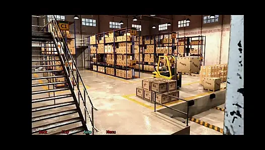 Ofis karısı #12 - Dixon spor salonu kıyafeti denerken Stacy'nin amıyla oynuyor