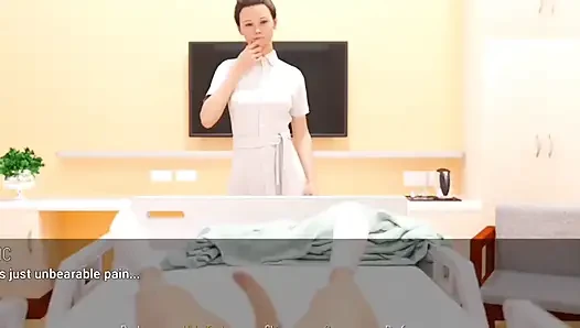 Hastanede ateşli hemşireyi sikiyor
