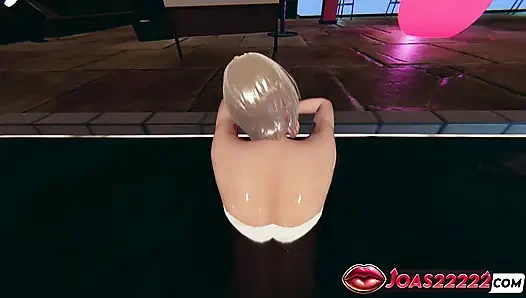 Kurumi pool 3d hentai - kaşıklama poz sikişi, bakış açısı anal misyoner, sualtı domaltmalı boşalma